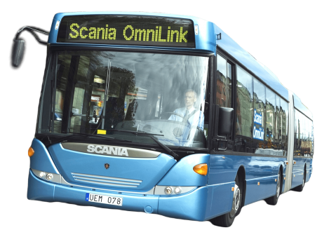 Стекло лобовое панорамное для Scania Omnilink